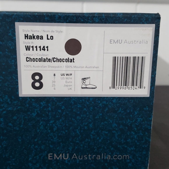 New Emu Hakea Low Skeepskin Fur Boots - Picture 5 of 7